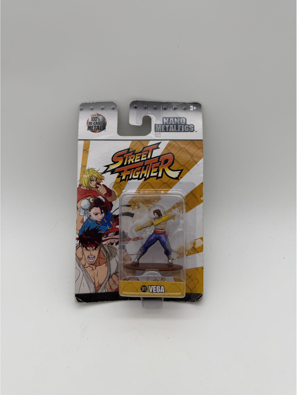 Street Fighter Nano Metalfigs Vega Action Figure
